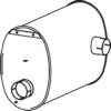 SETRA 325341000004 Middle-/End Silencer